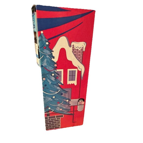 Vtg 70s Dancing Christmas Santa Claus Jingle Bells Wind Up Music Box - Picture 6 of 7